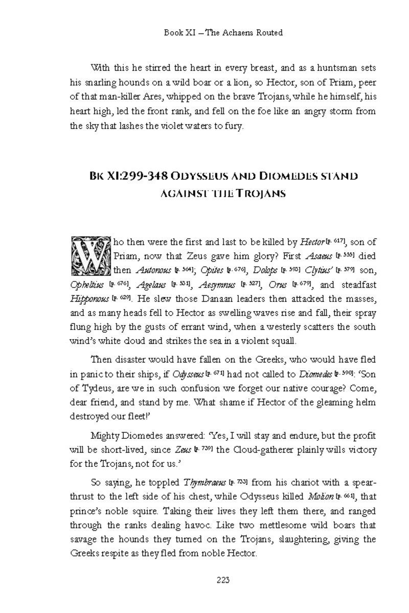 The Iliad - Page 217